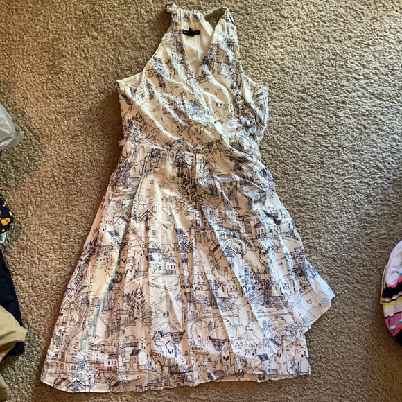 Printed Tommy Hilfiger dress size 6 - Picture 1 of 3